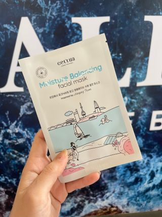 세뚜아(Cettua) [세뚜아] 모이스처 밸런싱 페이셜 마스크 Cettua Moisture Balancing Facial Mask 5매 — 5점을 준 리뷰어가 2024년 4월 올린 사용 사진