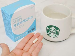 [지셀라] 프로바이오틱스 100억 유산균 보장 (1개월분 / 350mg X 30캡슐) — 5점을 준 리뷰어가 2023년 5월 올린 사용 사진