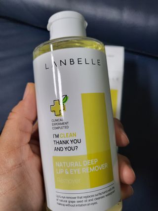 랑벨 내츄럴 딥 립앤아이 리무버 210ml — 5점을 준 리뷰어가 2022년 6월 올린 사용 사진
