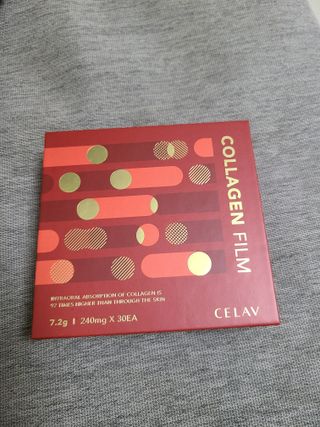 프리마인 귀족의 콜라겐, 92배 흡수율. 럭셔리 프리미엄 셀라브 콜라겐필름 30매 — 5점을 준 리뷰어가 2021년 10월 올린 사용 사진