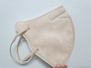 애니가드 셋업마스크 4컬러 각 10매입 [크리미베이지, 캐시미어로즈, 초콜렛브라운, 미드나잇네이비] — 4점을 준 리뷰어가 2022년 2월 올린 사용 사진