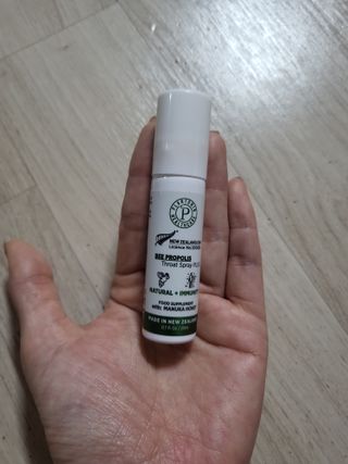 플랜토닌 프로폴리스 인후 스프레이 20ml — 5점을 준 리뷰어가 2023년 2월 올린 사용 사진