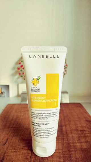 랑벨 비타 에너지 잡티 크림 75ml (피부 속 기미완화크림) — 5점을 준 리뷰어가 2022년 6월 올린 사용 사진