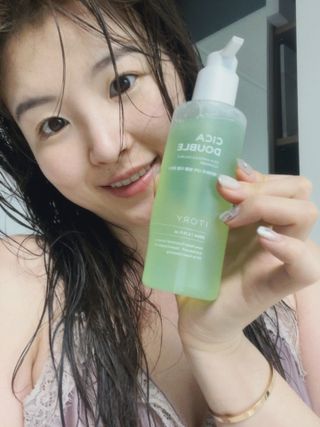 아이토리 시카 앰플 더블 클렌저 — 5점을 준 리뷰어가 2023년 5월 올린 사용 사진