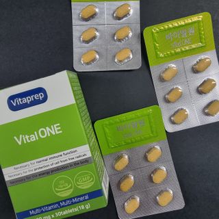 뉴트리션팩토리 비타프렙 바이탈원 종합비타민 멀티비타민 600mg — 5점을 준 리뷰어가 2021년 10월 올린 사용 사진