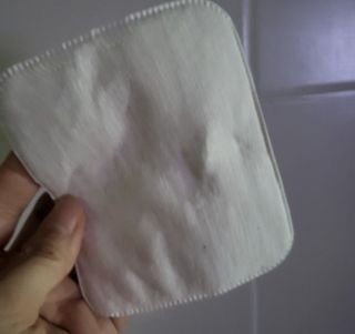 디어엘로디 오가닉 무표백 건티슈 — 5점을 준 리뷰어가 2022년 9월 올린 사용 사진