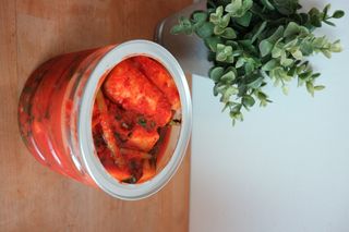 셰프애찬 알타리김치 총각김치 1kg — 5점을 준 리뷰어가 2022년 10월 올린 사용 사진
