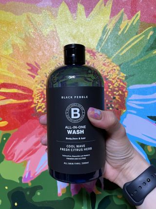 블랙페블 올인원 워시 쿨 웨이브 500ml — 4.5점을 준 리뷰어가 2021년 5월 올린 사용 사진