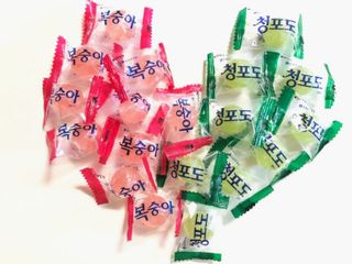 청포도캔디 복숭아캔디 — 5점을 준 리뷰어가 2022년 11월 올린 사용 사진