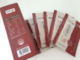 힘내라김홍삼 홍삼활력진 50ml x 5포 — 4.5점을 준 리뷰어가 2021년 3월 올린 사용 사진