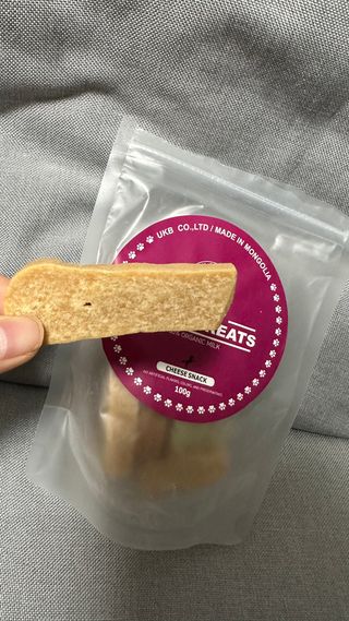 [졸리졸리] 애견 치즈스틱 (HORSE MILK CHEESE) — 리뷰어가 2023년 1월 올린 사용 사진
