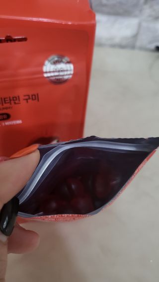 [푸름웰니스] 라바 멀티비타민 구미 36g — 5점을 준 리뷰어가 2022년 1월 올린 사용 사진