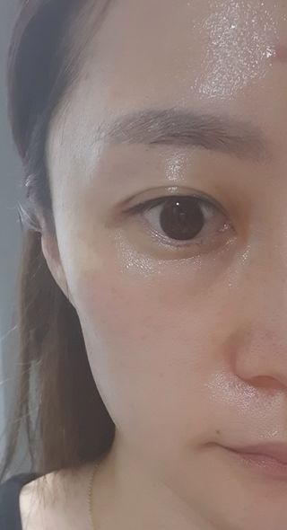 산수시 데포 세럼 수분 물광 비타민 에센스 50ml 기초화장품 — 5점을 준 리뷰어가 2021년 7월 올린 사용 사진