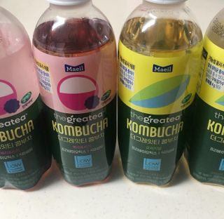 더그레잇티 콤부차 [매일유업] 더그레잇티 44kcal 콤부차 300ml *12개입 (오리지널 6개+베리리치 6개) — 4점을 준 리뷰어가 2023년 8월 올린 사용 사진