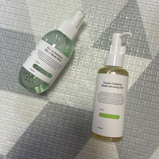 [녹산] 그린 솔루션 멀티 클렌징 오일 + 그린 솔루션 멀티 바디 미스트 — 5점을 준 리뷰어가 2022년 10월 올린 사용 사진