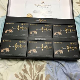 서울약사신협 약사신협_흑마늘진액_70mlx30포 — 5점을 준 리뷰어가 2021년 4월 올린 사용 사진