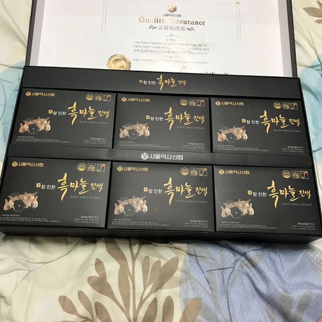 약사신협_흑마늘진액_70mlx30포 리뷰 사진