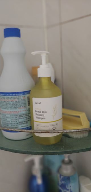 달리프 클로렐라 베러 루트 릴렉싱 샴푸 500ml — 3점을 준 리뷰어가 2021년 5월 올린 사용 사진