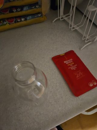 클린24시간 레드박스 1BOX(5포) + 전용보틀(500ml) — 5점을 준 리뷰어가 2024년 1월 올린 사용 사진