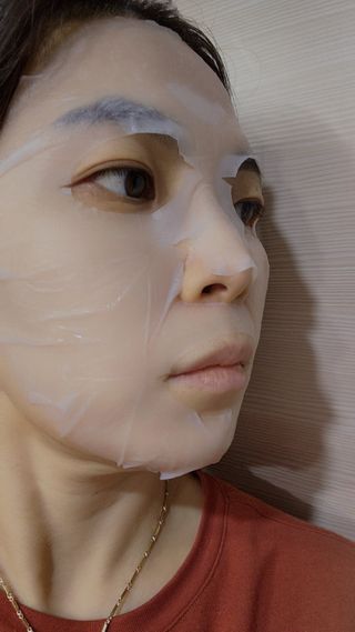 세뚜아(Cettua) [세뚜아] 포레스트 수딩 마스크 Cettual Forest  Soothing Mask 5매 — 5점을 준 리뷰어가 2024년 1월 올린 사용 사진