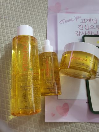 프럼네이처 카렌듈라 기초 3종 세트 - 토너/앰플/크림 — 5점을 준 리뷰어가 2022년 10월 올린 사용 사진