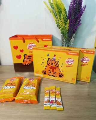 광동생활건강 [광동] 비타 500 데일리 스틱 VB, VC를 함유한 멀티비타민 30포+30포 — 5점을 준 리뷰어가 2022년 10월 올린 사용 사진