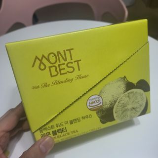 몽베스트 위드더 블랜딩 하우스 _레몬 블랙티 — 5점을 준 리뷰어가 2022년 12월 올린 사용 사진