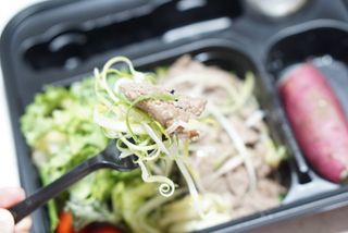 참살이도시락 작심삼일 샐러드도시락 3개 맛보기 새벽배송 또는 택배배송 — 2점을 준 리뷰어가 2021년 8월 올린 사용 사진