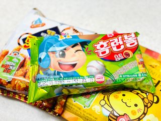 해태제과 2022 호랑이 스낵 5종 세트 — 5점을 준 리뷰어가 2022년 1월 올린 사용 사진