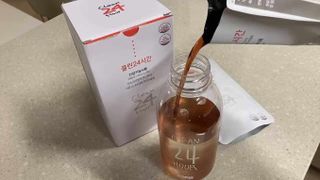 클린24시간 1BOX(5포) + 전용보틀(500ml) — 5점을 준 리뷰어가 2022년 12월 올린 사용 사진
