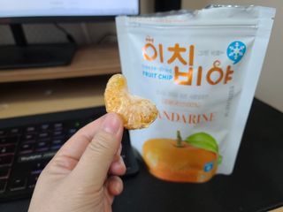 동결건조 과일칩 이치비야 4종 set — 5점을 준 리뷰어가 2021년 10월 올린 사용 사진