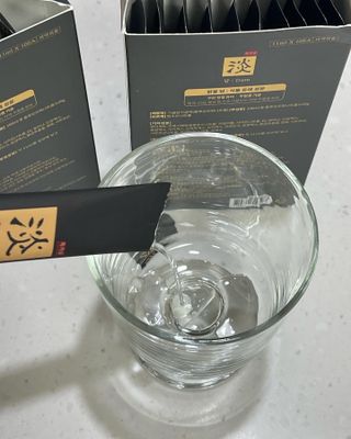담소은 자극없는 무알콜 휴대용 한방가글 스틱 가글담 — 5점을 준 리뷰어가 2022년 10월 올린 사용 사진