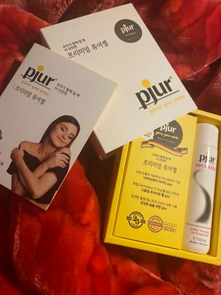 프리미엄 마사지젤 pjur 퓨어젤 — 4점을 준 리뷰어가 2021년 1월 올린 사용 사진