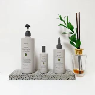 심플리오 비오틴 탈모케어 솔루션 3종 샴푸500ml+앰플100ml+워터 트리트먼트 250ml — 5점을 준 리뷰어가 2022년 7월 올린 사용 사진