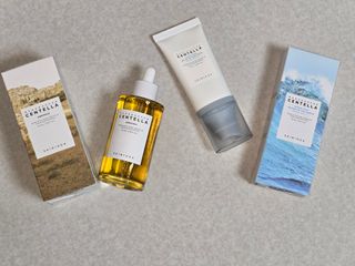 [스킨1004] 마다가스카르 센텔라 히알루-시카 워터핏 선세럼 50ml — 4점을 준 리뷰어가 2024년 5월 올린 사용 사진