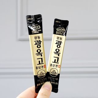 [광동제약] 광동 광옥고 홍삼 본 30포+쇼핑백 증정 — 5점을 준 리뷰어가 2021년 11월 올린 사용 사진
