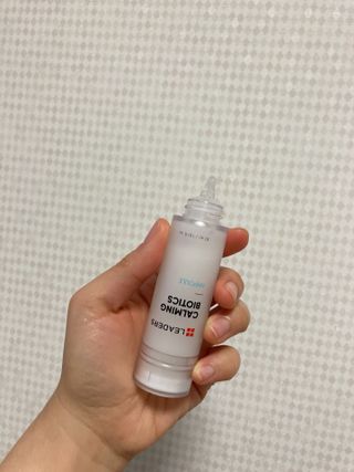 리더스코스메틱 카밍 바이오틱스 앰플 — 5점을 준 리뷰어가 2021년 4월 올린 사용 사진