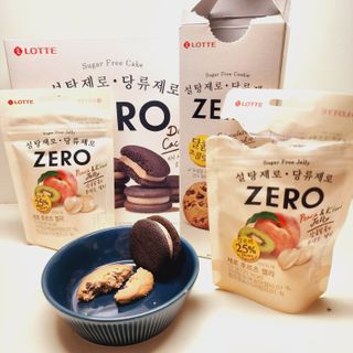 ZERO (초콜릿 칩 쿠키, 카카오 케이크, 후르츠 젤리, 아이스 콜라, 아이스 초코바) — 5점을 준 리뷰어가 2022년 6월 올린 사용 사진