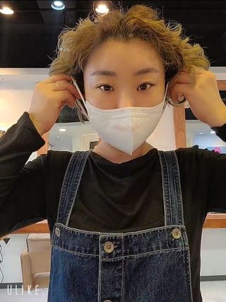 [푸름웰니스] KF94 비움 마스크 - 화이트 — 5점을 준 리뷰어가 2021년 3월 올린 사용 사진
