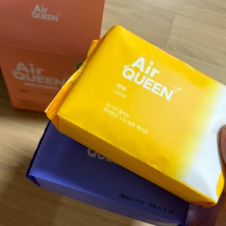 에어퀸 뉴브레스 유기농 생리대 4종 (팬티라이너 20P + 중형 10P + 대형 10P + 오버나이트 8P)_체험단 — 5점을 준 리뷰어가 2024년 5월 올린 사용 사진