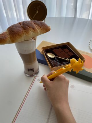 응원과 위로가 필요한 당신에게  리훈 하고싶은말 스터디 플래너 — 5점을 준 리뷰어가 2021년 3월 올린 사용 사진