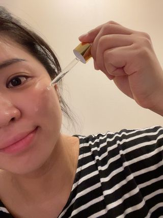 미스메이커 하이드라 글로우 청담세럼 — 5점을 준 리뷰어가 2022년 3월 올린 사용 사진