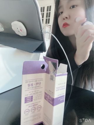 리더스코스메틱 리더스 퍼스트 샷 에센스 스틱 2종 — 4점을 준 리뷰어가 2022년 3월 올린 사용 사진