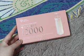 랩앤뷰티 메가 벨벳 콜라겐 12000 — 4.5점을 준 리뷰어가 2021년 5월 올린 사용 사진
