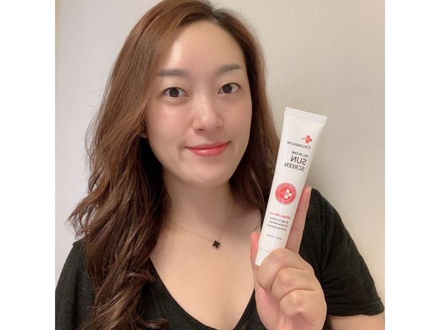 셀멜로 올인원 선스크린 리뷰 사진