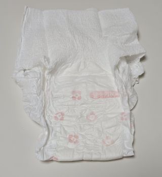 N[템포 ] 패드 내추럴 순면 입는 오버나이트 5P * 2개 — 5점을 준 리뷰어가 2024년 1월 올린 사용 사진