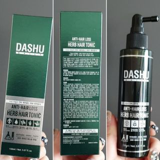 다슈코리아 다슈 데일리 안티 헤어로스 허브 헤어토닉 150ml — 5점을 준 리뷰어가 2021년 1월 올린 사용 사진