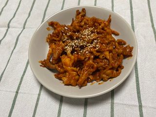 불타 호랑이 닭발 250g — 4.5점을 준 리뷰어가 2021년 7월 올린 사용 사진