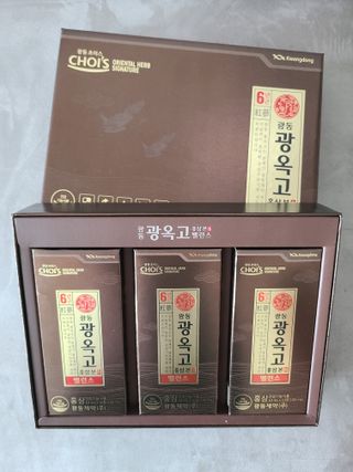 [광동제약] 광옥고 홍삼 본 밸런스 1박스 30포 — 4.5점을 준 리뷰어가 2021년 9월 올린 사용 사진