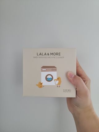 라라앤모어 유아 액체세제+세탁기클리너 — 5점을 준 리뷰어가 2022년 3월 올린 사용 사진